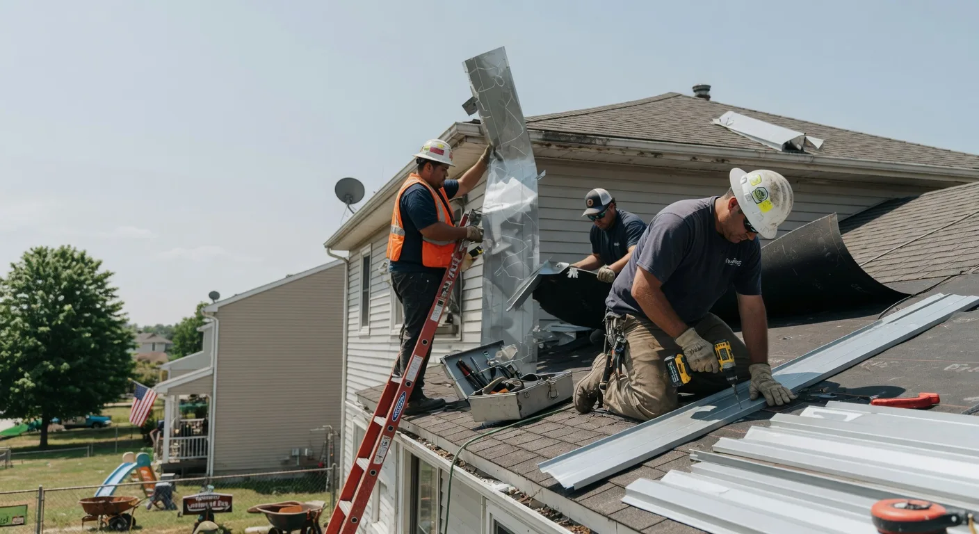 Metal Roofing Installation in Enochs, TX near me